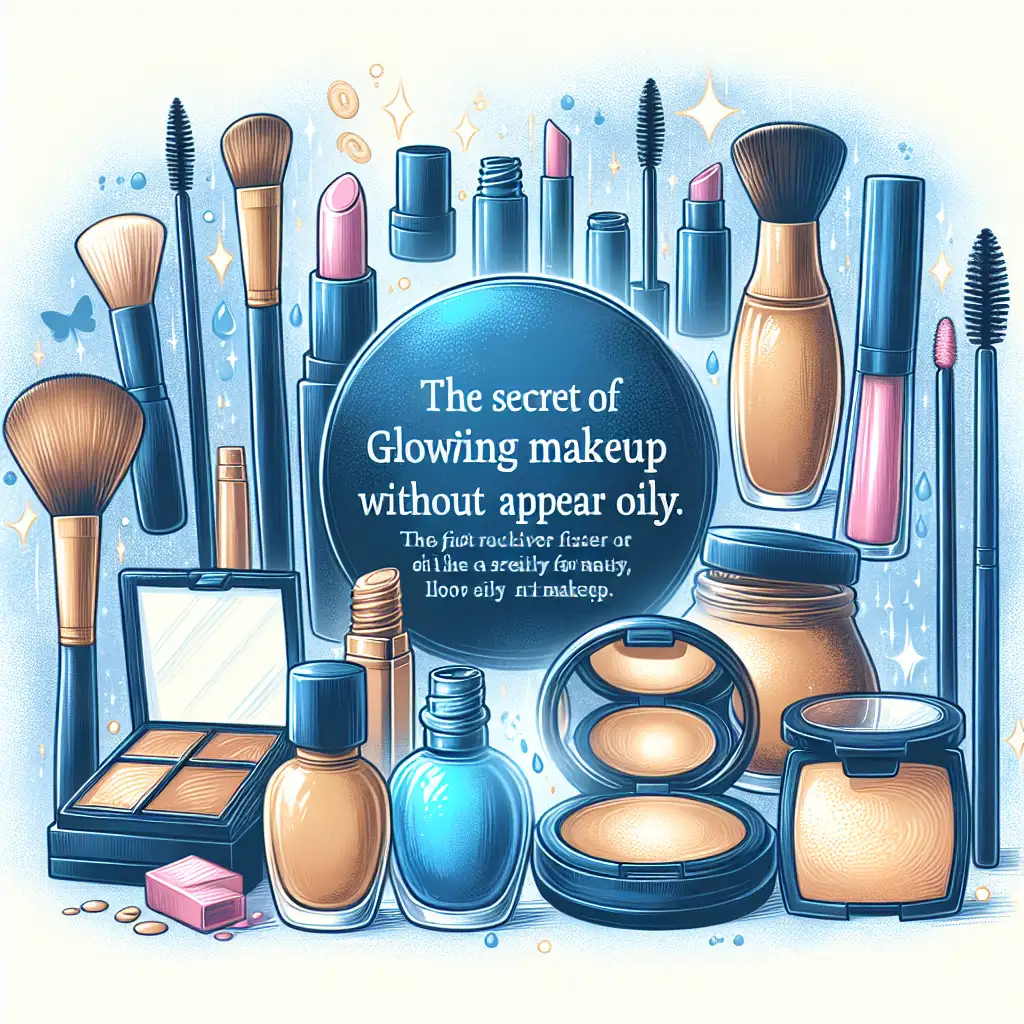 Rahasia Makeup Glow Tanpa Terlihat Berminyak