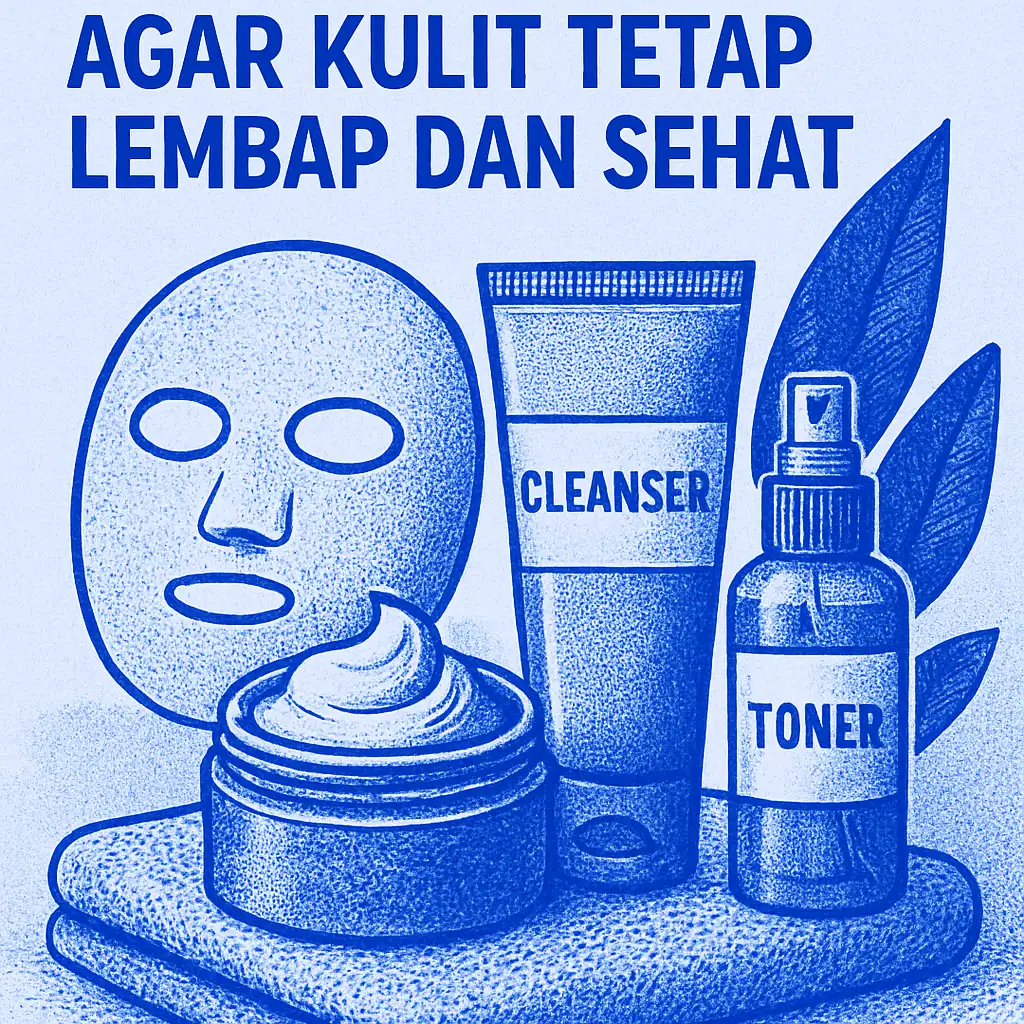 Perawatan Wajah Harian agar Kulit Tetap Lembap dan Sehat