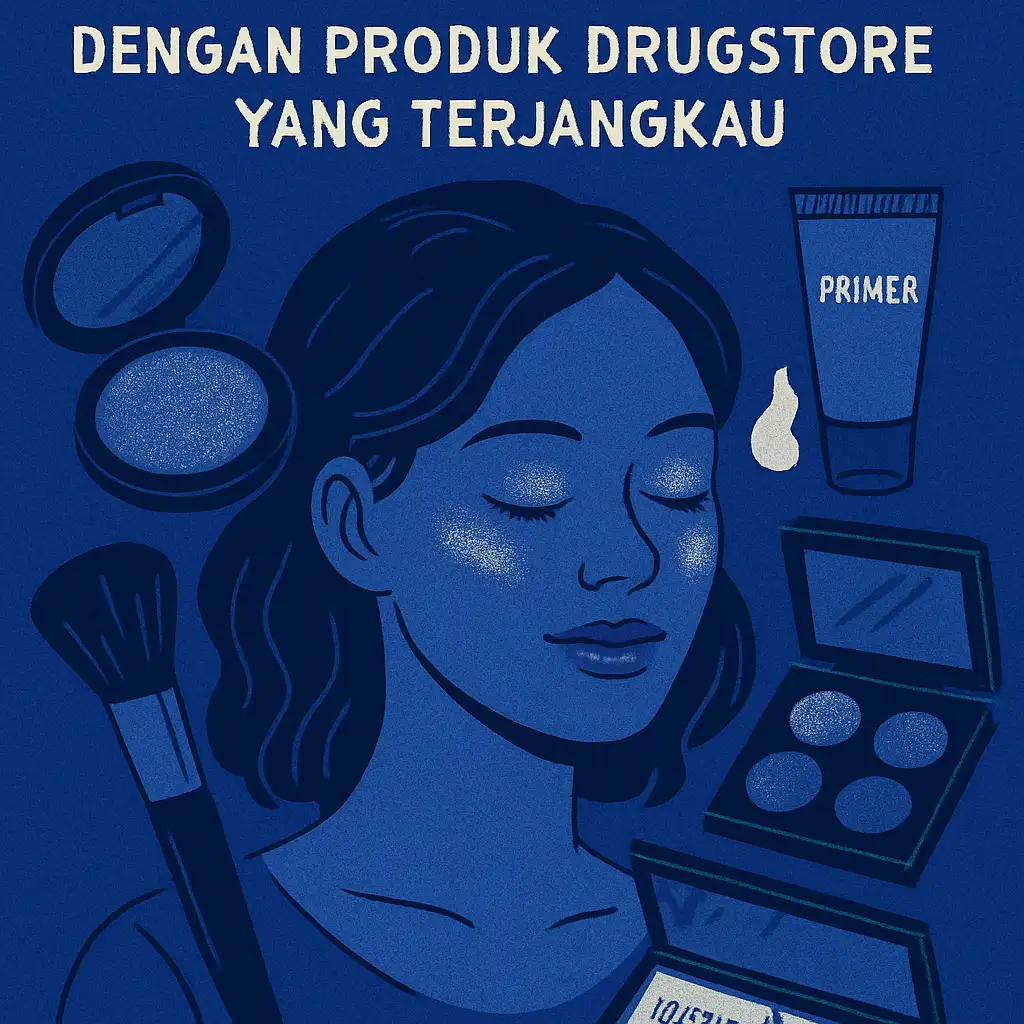 Trik Makeup Glow dengan Produk Drugstore yang Terjangkau