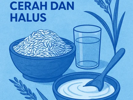 Resep Masker Alami dari Beras untuk Kulit Cerah dan Halus